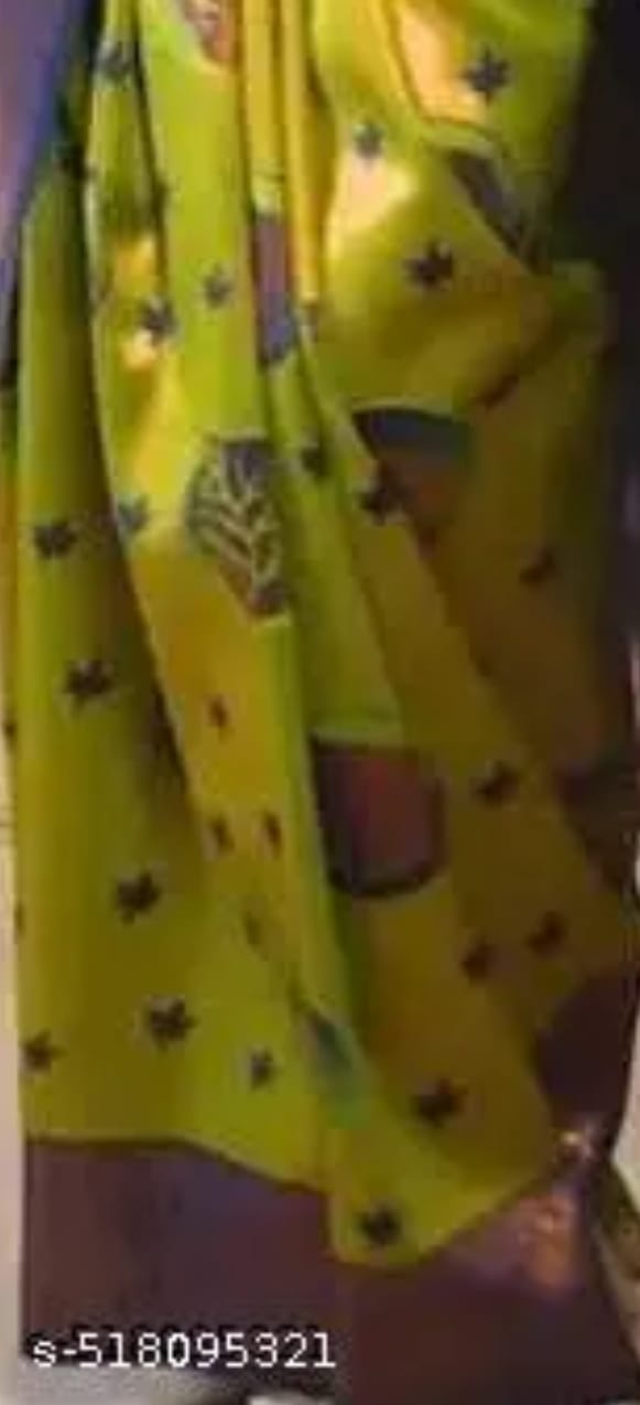 Green Banarasi Silk Saree