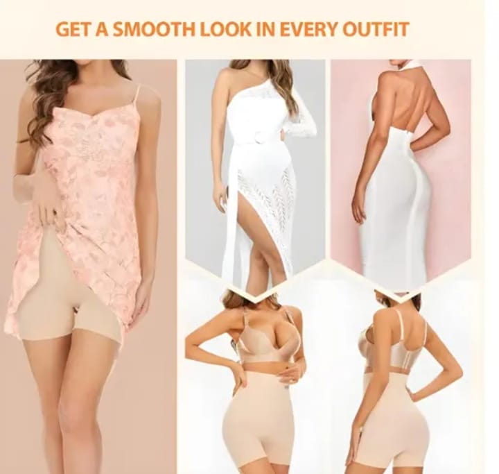 High-Waist Shaping Shorts