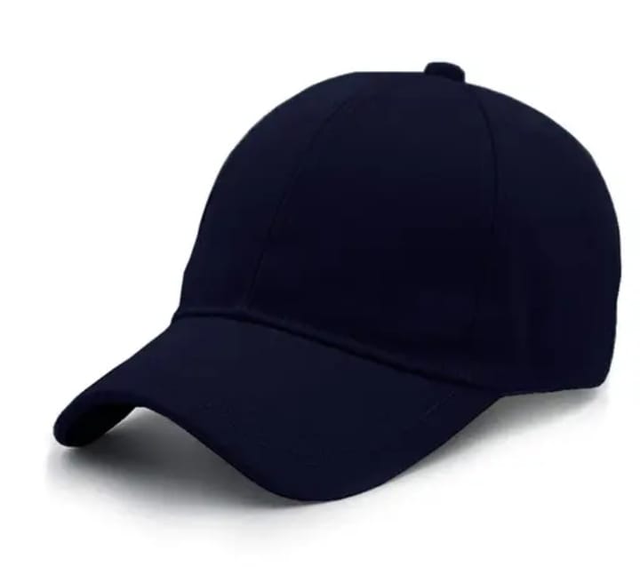 Navy blue cotton Cap