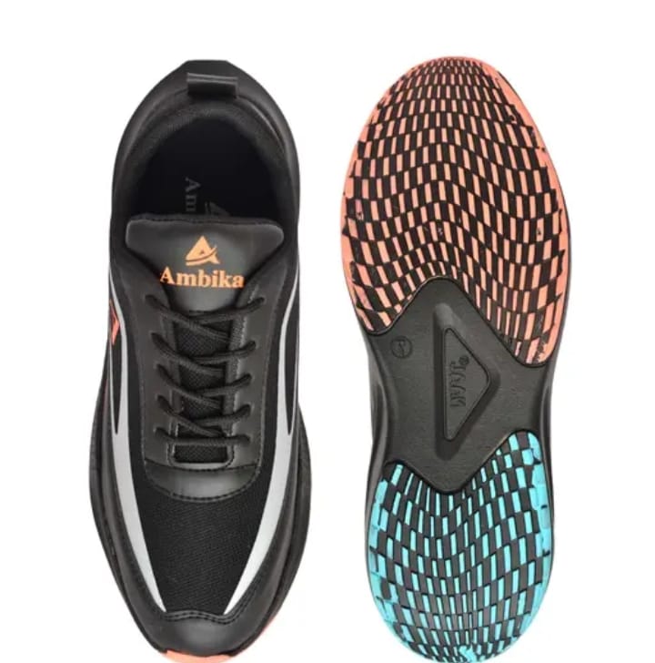 Men sports shoes black