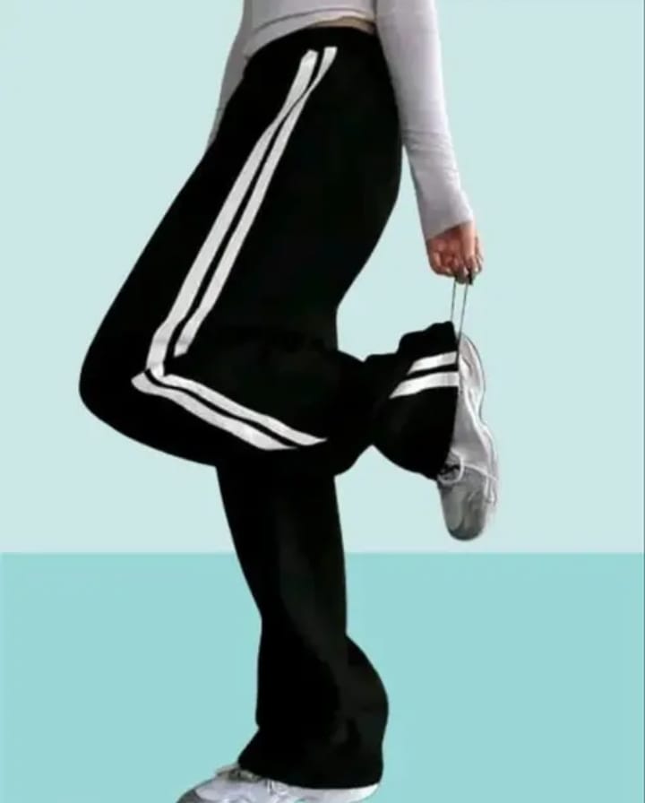 Strips Lycra Style Trouser