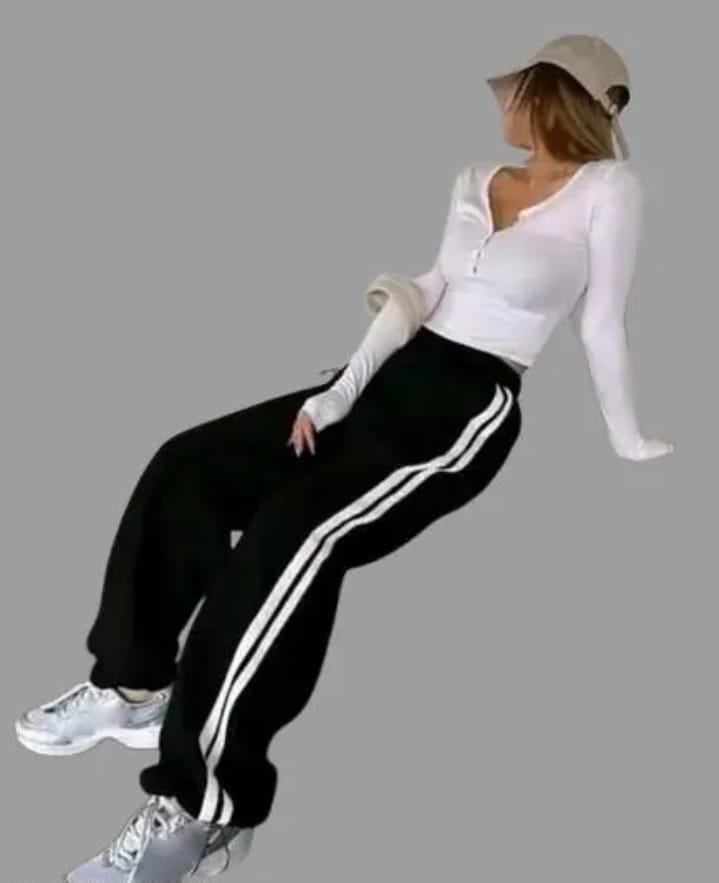 Strips Lycra Style Trouser