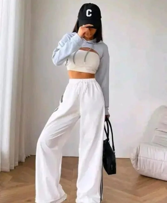 Strips Lycra Style Trouser