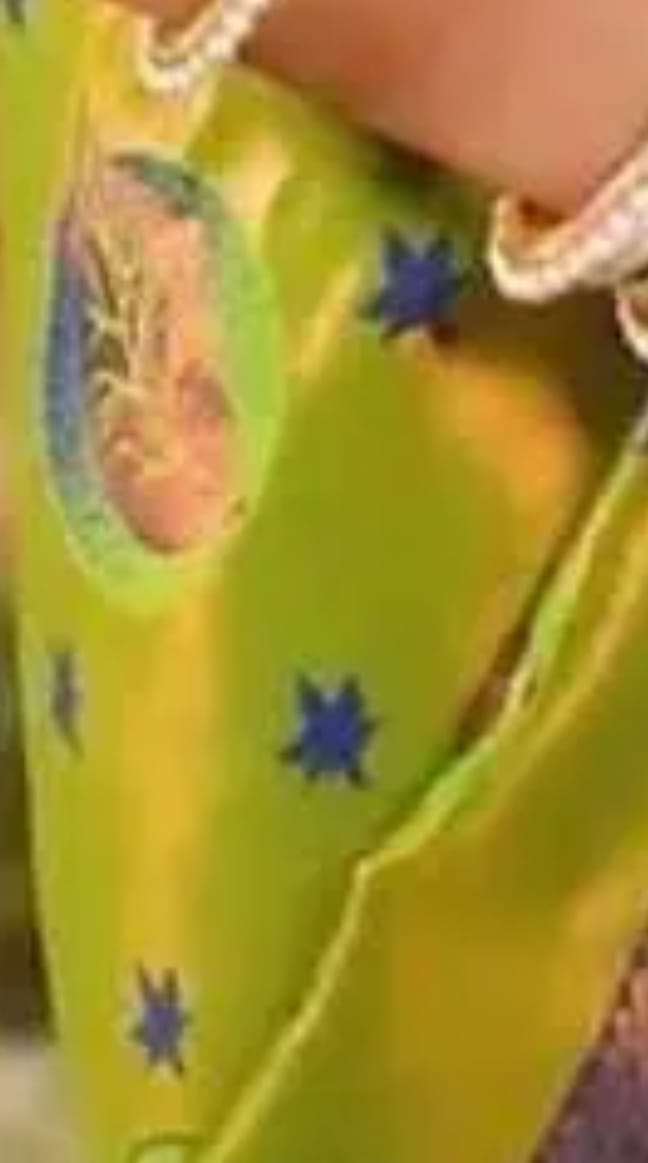 Green Banarasi Silk Saree