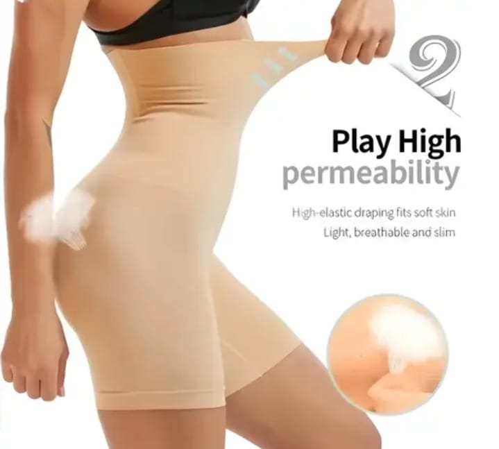 High-Waist Shaping Shorts