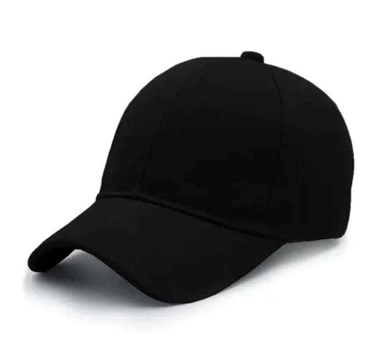 Black cotton Cap