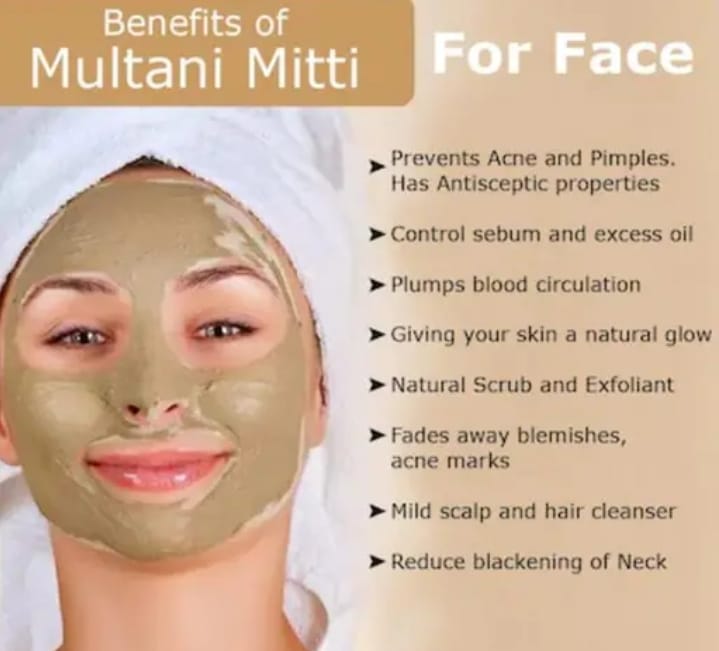 Multani Mitti &amp; Rose Water with Brush